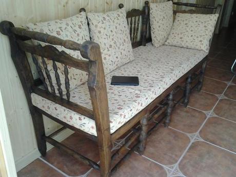 Antes y Después de un sofá de más 60 años