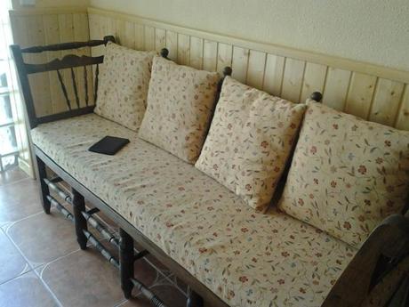 Antes y Después de un sofá de más 60 años