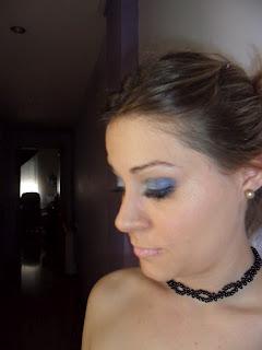 Maquillaje azul!!!