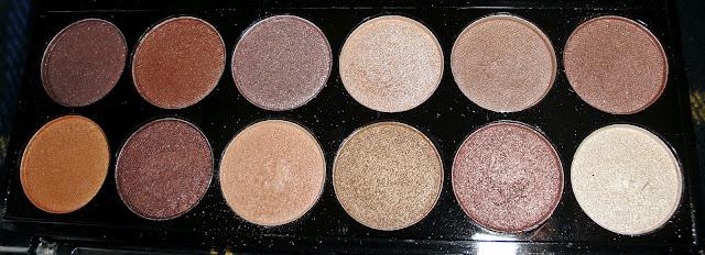 MUA Nude Palettes; Heaven and earth VS Undressed (vs Urban Decay Naked palette)