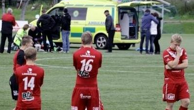 EL JUGADOR SUECO VICTOR BRANNSTOM MUERE DESPUÉS DE MARCAR UN GOL