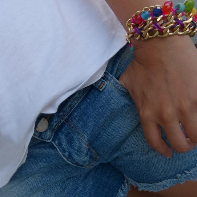 Denim short /// Dos Looks ////