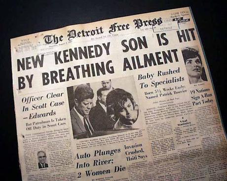 Un prematuro llamado Patrick Bouvier Kennedy