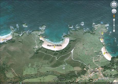 Mapa, video y fotos de playa de Torimbia, Llanes