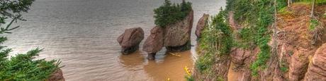 Pasear por el “suelo del mar”, en Hopewell Rocks © Sous l'Oeil de Sylvie