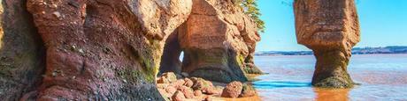 Pasear por el “suelo del mar”, en Hopewell Rocks © Baseman79