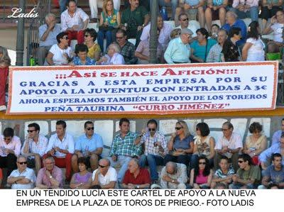 TOROS EN PRIEGO DE CÓRDOBA:         MUCHO PREMIO Y POCO TOREO