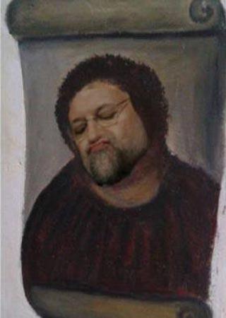 El ecce homo, de como era, a lo bien que ha quedao