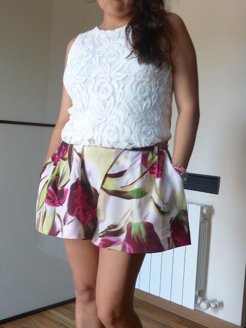 Flower short ¡I love it!