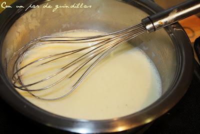 Mousse de merluza y gambas