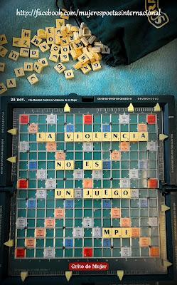La violencia no es un juego Mujeres Poetas Internacional