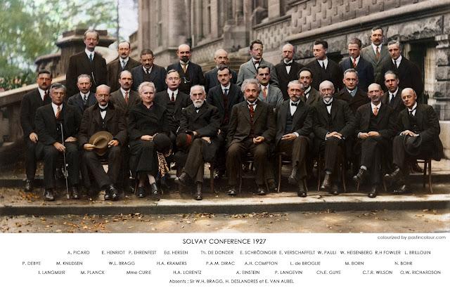 La Conferencia Solvay de 1927 a todo color.