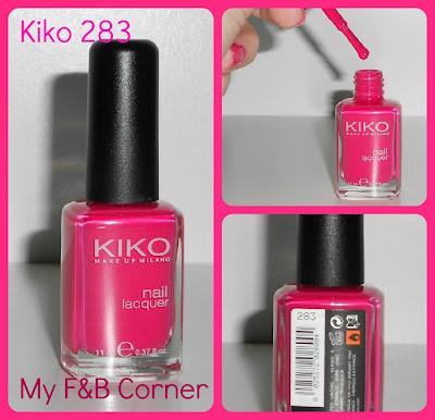 Esmalte Kiko 283 Nail lacquer