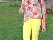 Yellow flowered