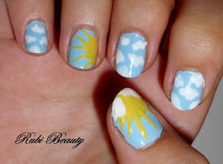 Nail Art | Nubes