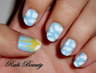 Nail Art | Nubes