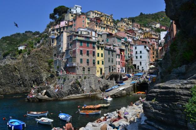 Riomaggiore, el primer fantástico pueblito de Cinque Terre