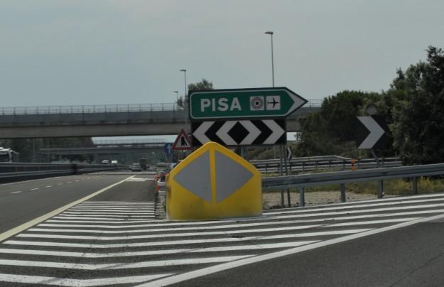 ¡Llegando a Pisa!