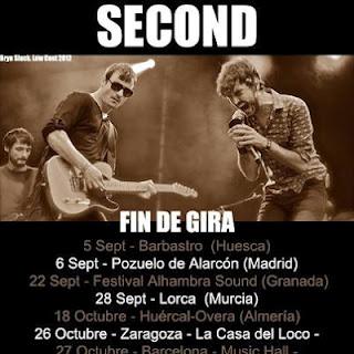 SECOND: FIN DE GIRA 2012