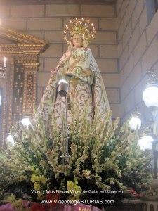 Fiestas de Virgen de Guia, en Llanes: Virgen de Guia