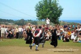 Fiestas de Virgen de Guia, en Llanes: Xiringuelu