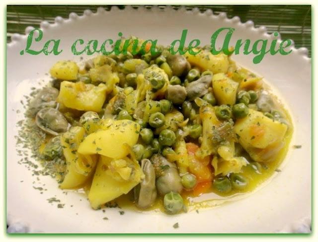 CHOCO CON HABAS Y CHÍCHAROS