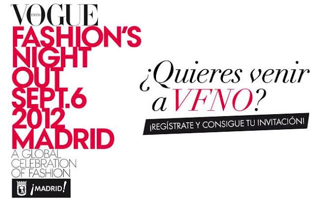 Vogue Fashion´s Night Out Madrid 2012
