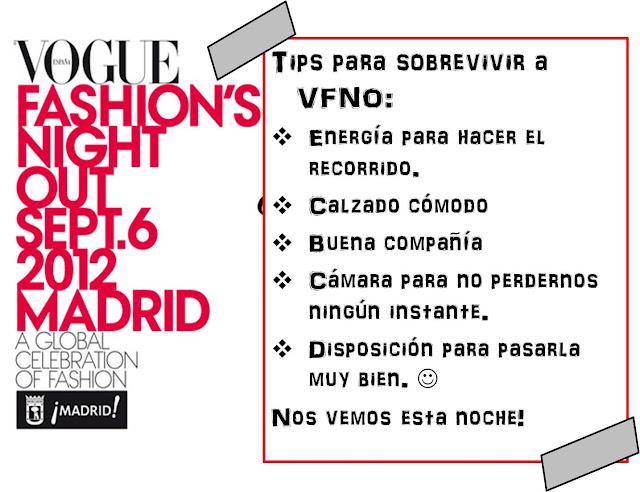 Vogue Fashion´s Night Out Madrid 2012