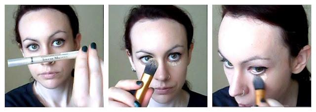 Maquillaje rosa y lila para Annaita