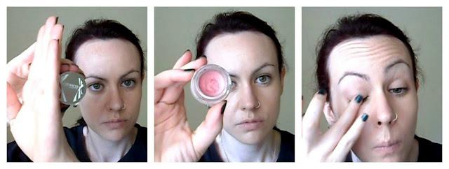 Maquillaje rosa y lila para Annaita