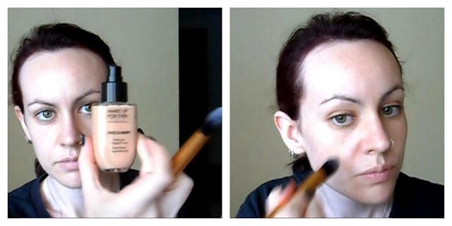 Maquillaje rosa y lila para Annaita