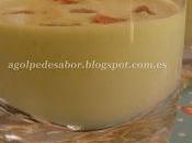 Crema fría guisantes