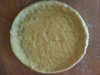 TARTA DE HIGOS, REQUESÓN Y MIEL