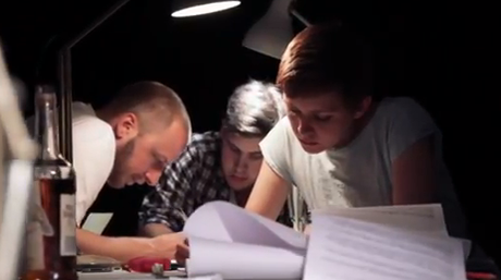 Una revista hecha a mano