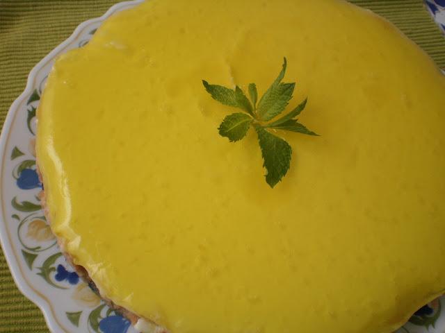 PASTEL DE YOGUR DE LIMON