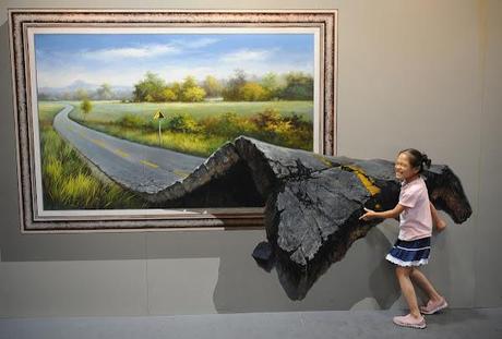 Arte mágico 3D en china Arte mágico 3D en china