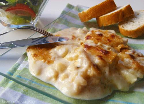 Bacalhau com natas [en Thermomix]