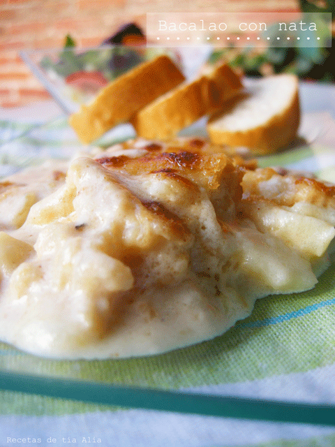 Bacalhau com natas [en Thermomix]