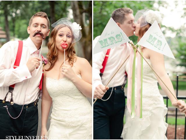 Bodas de hoy... ¡Una boda con bigotes!