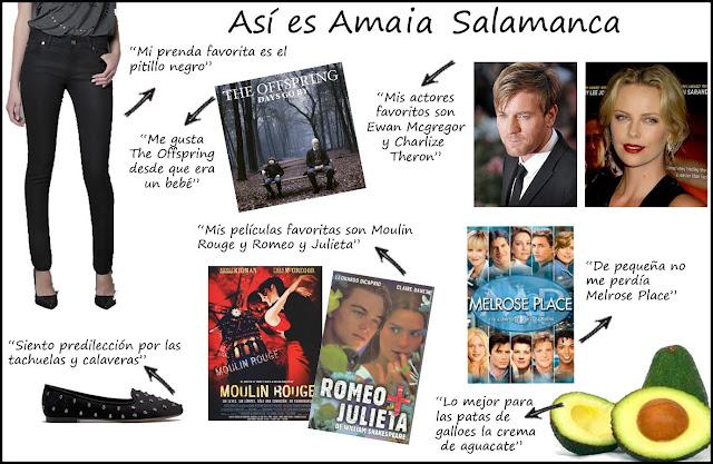 Amaia Salamanca sonrie a la vida