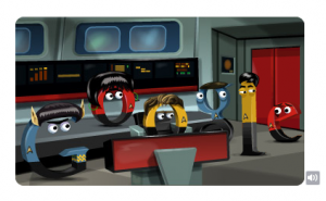 Un doodle interactivo para trekkies…