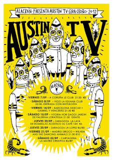 AUSTIN TV: Gira Española 2012