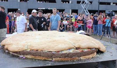 Hamburguesa gigante Hamburguesa gigante