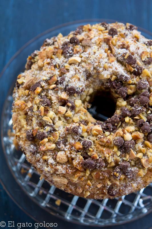 Coffeecake de nueces y chocolate