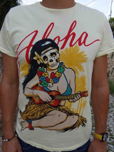 Aloha Casual Skull