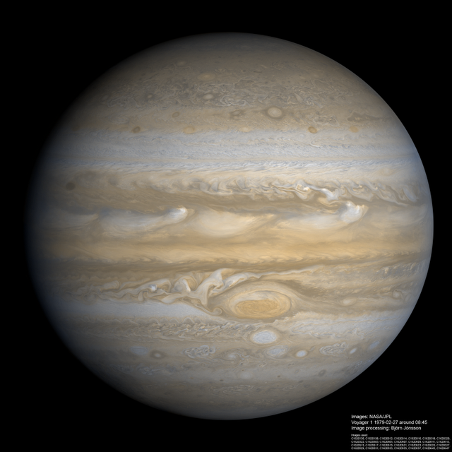 Las sondas Voyager cumplen 35 años y seguimos descubriendo Júpiter.