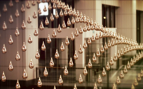 Una escultura en movimiento