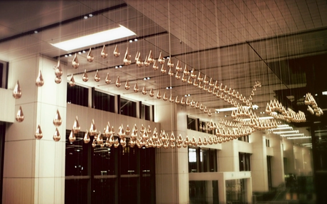 Una escultura en movimiento