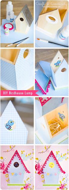 DIY: BIRDHOUSE LAMP