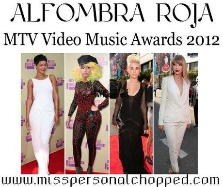 ALFOMBRA ROJA: Las celebs en MTV Video Music Awards 2012!